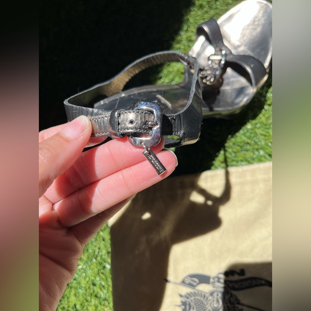 💎BURBERRY VINTAGE SANDAL💎 - Picture 7 of 11